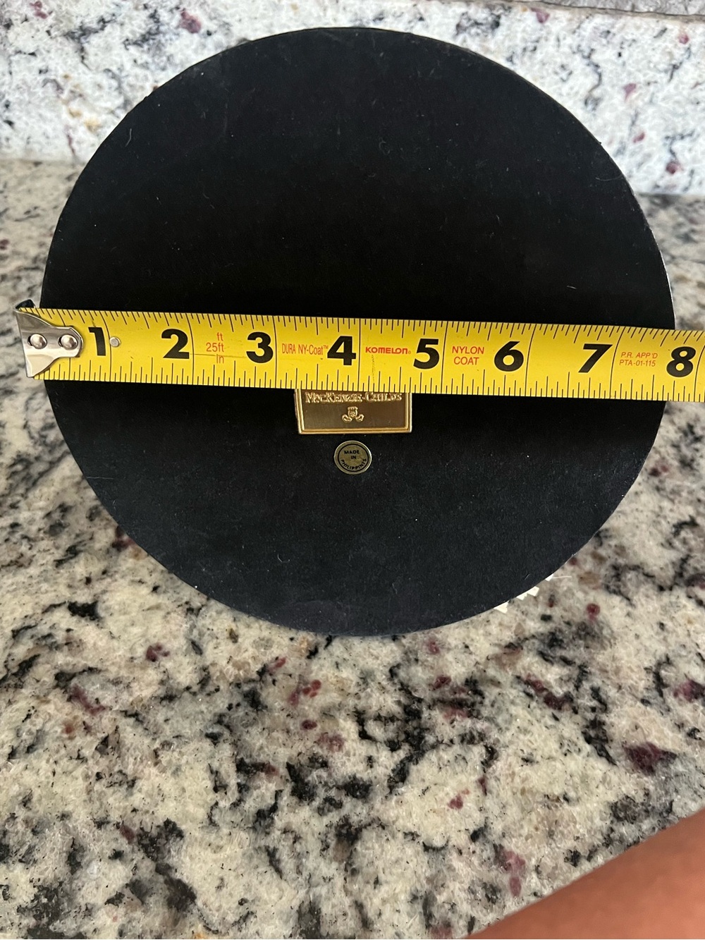 Mackenzie-Childs Good Witch Hat. In very good used condition. 8" dia., 10" tall - Picture 8 of 11